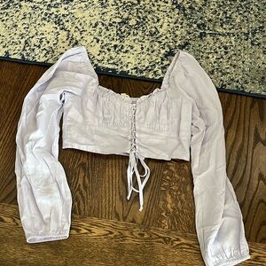 Lilac long sleeve Pacsun Shirt